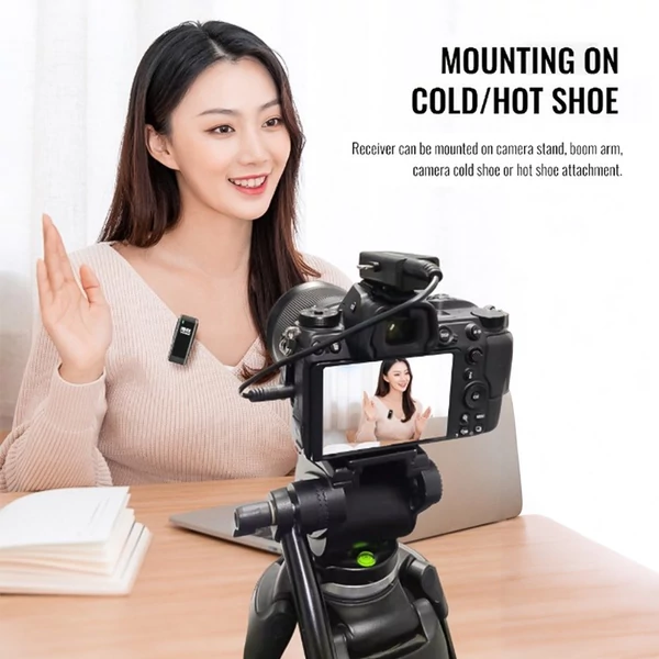 TAKSTAR V4 2.4G vezeték nélküli mikrofon, csíptetős mikrofon – egy triggerrel, egy adóval