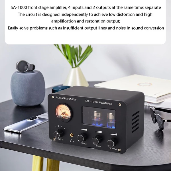 SA-1000 Audiophile csöves előerősítő Audio HiFi elektromos csöves erősítő