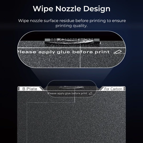 Creality K1C PEI építőlemez 235x235mm - Puha mágnes nélkül, alkalmas K1C FDM 3D nyomtatóhoz