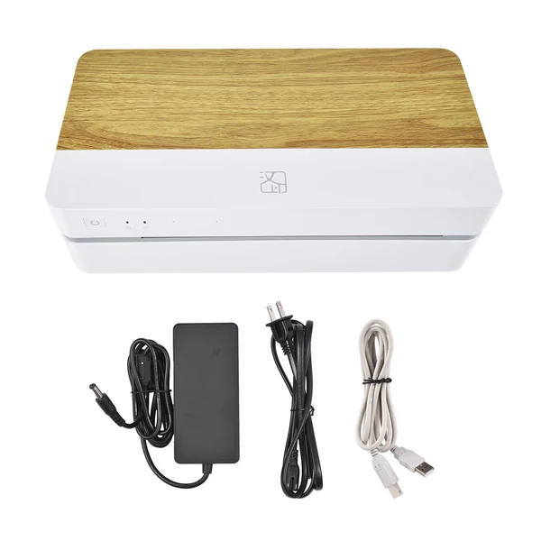 HPRT FT800 A4-es hőnyomtató, vezeték nélküli és USB-csatlakozás mobillal, számítógép, automata vágó irodai, iskolai, nyomtató A4-es hőpapírtekerccsel