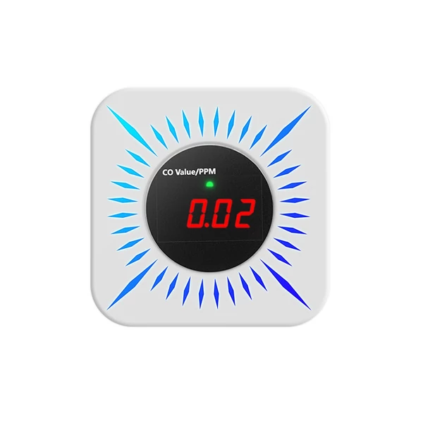 Tuya ZigBee CO éghető gázok szivárgásérzékelője (átjárókkal együtt)