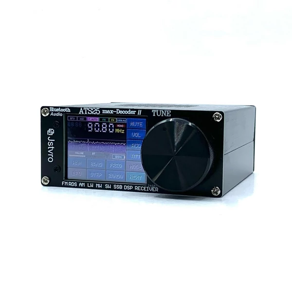 ATS-25MAX Decoder V2 2,4 hüvelykes érintőképernyős hordozható teljes sávú rádióvevő