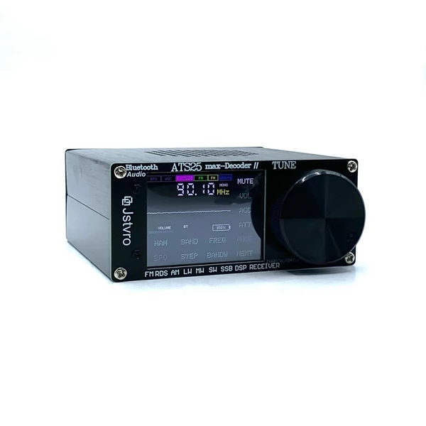 ATS-25MAX Decoder V2 2,4 hüvelykes érintőképernyős hordozható teljes sávú rádióvevő