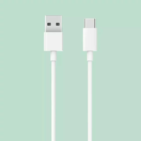 Eredeti Xiaomi adatkábel 100 cm-es Type-C Mi töltőkábel - Fehér