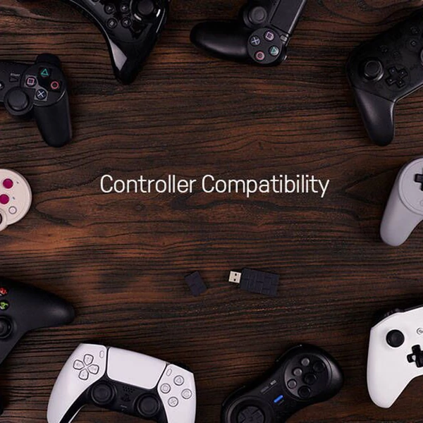 8BitDo USB vezeték nélküli adapter 2 egygombos csatlakozás