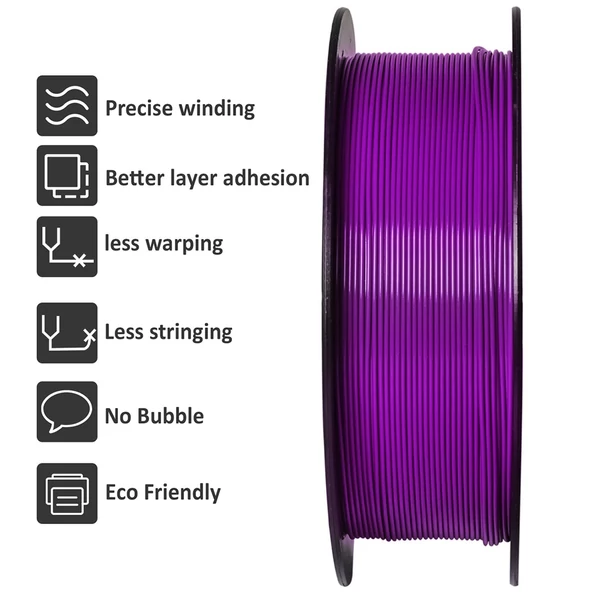 Geeetech PLA Filament 3D nyomtatóhoz - Lila