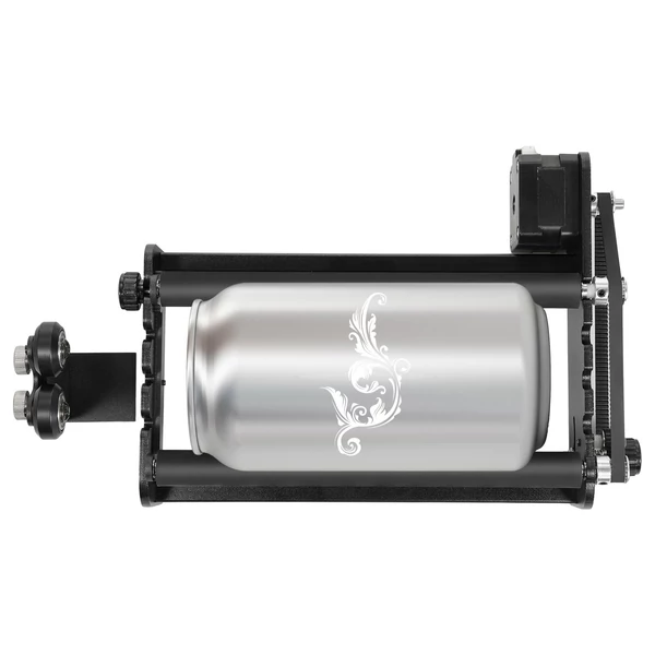 Algolaser barkácskészlet 10 W lézergravírozó Y tengelyű forgóhengerrel és 400x400 mm-es lézeres méhsejt munkaasztallal