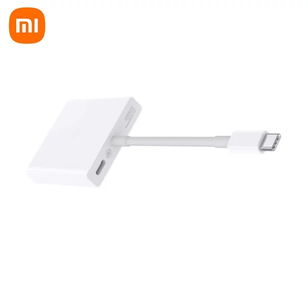 Xiaomi számítógép-adapter USB-C hub XMZJQCH2TM - Fehér