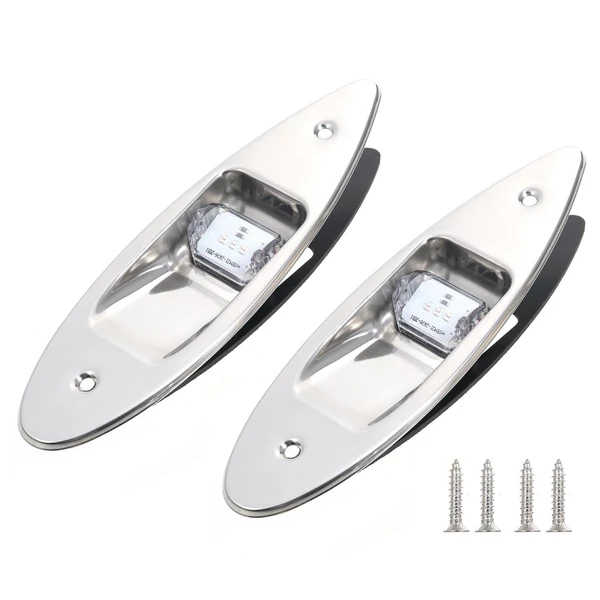 12V LED-es vízálló navigációs lámpák (2 db)