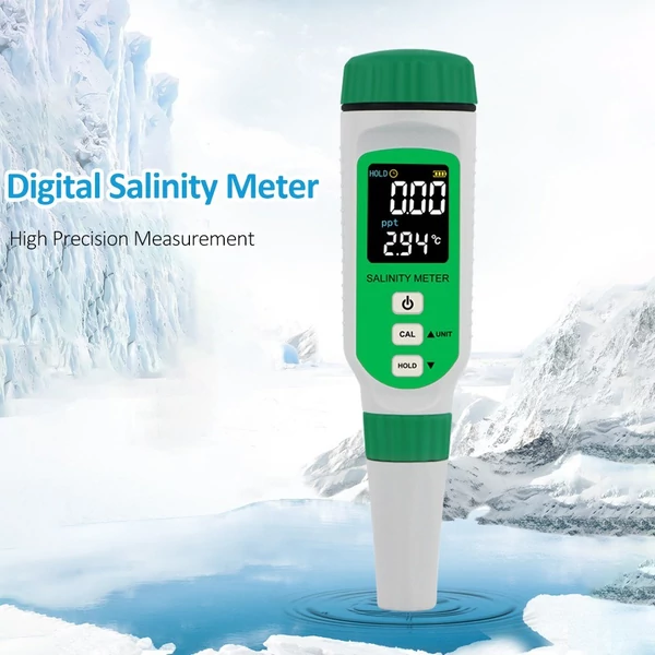 SMART SENSOR Digitális sótartalom-mérő színes képernyővel