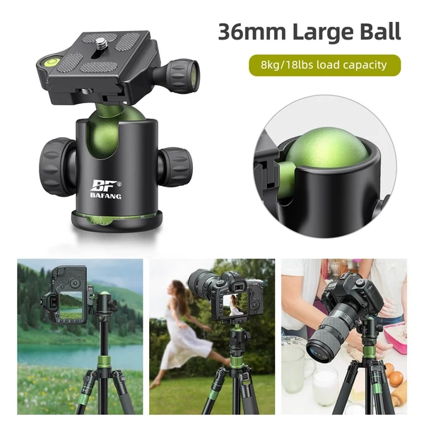 BAFANG állvány gömbfej 360 fokos panorámás kamera golyósfej