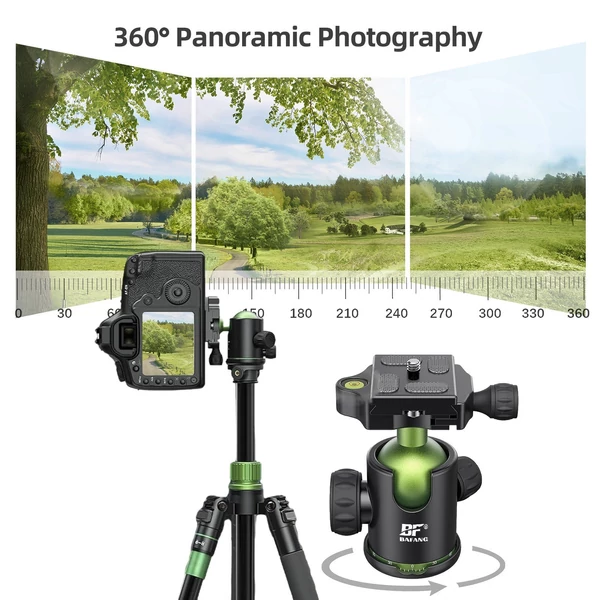 BAFANG állvány gömbfej 360 fokos panorámás kamera golyósfej