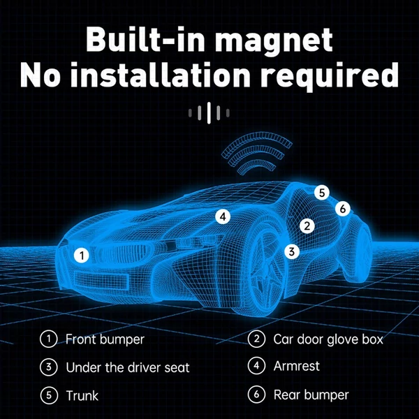 GF10 intelligens autós GPS kereső időseknek, gyerekeknek, háziállatoknak, elvesztést gátló erős lokátor