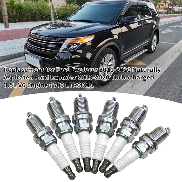 Iridium gyújtógyertya 6 DB csere Ford Explorer 2011-2020 szívó Ford Explorer 2013-2020