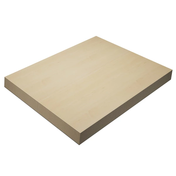 Algolaser 10 db 30x30 cm-es rétegelt lemez tányérok, 11,8x11,8 hüvelykes basszusfa lapok, négyzet alakú befejezetlen fa deszka