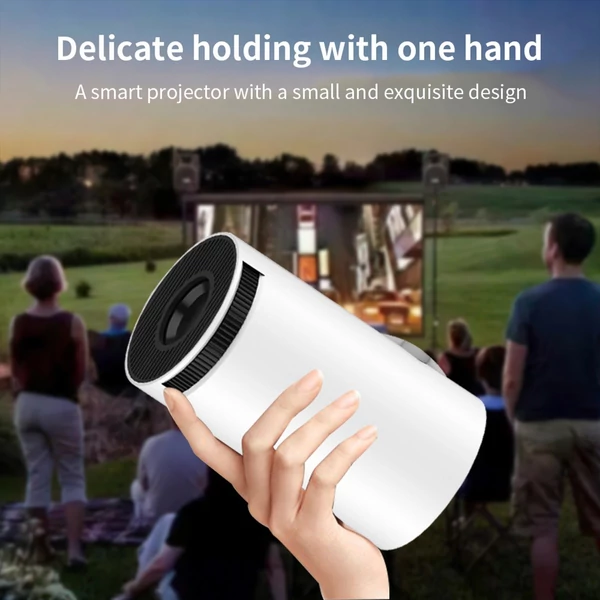 Projektor 4K dekódolás 120 ANSI Lumen 2.4G+5G WiFi trapéztorzítás korrekció