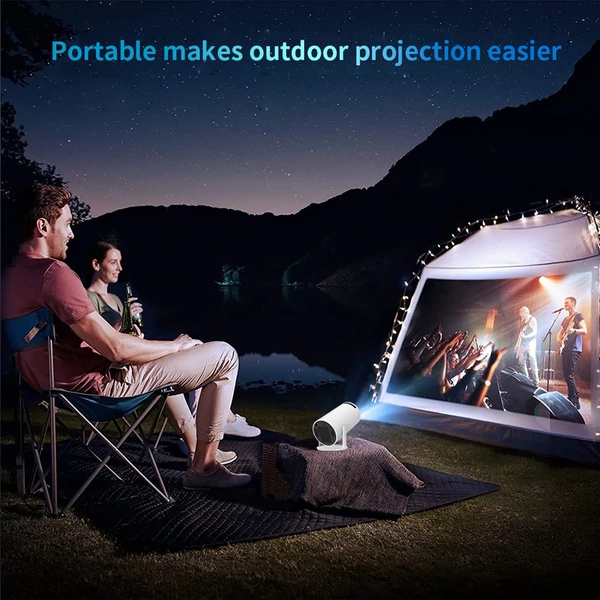 Projektor 4K dekódolás 120 ANSI Lumen 2.4G+5G WiFi trapéztorzítás korrekció