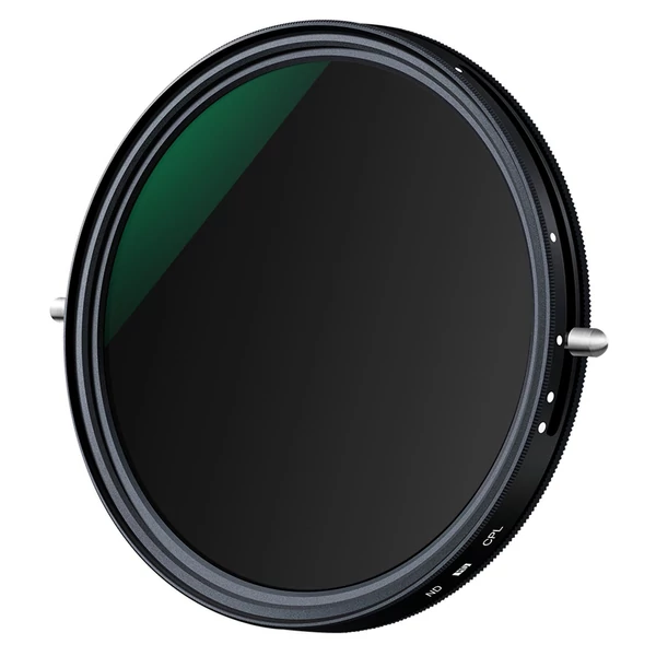 K&F CONCEPT 2 az 1-ben változtatható, állítható ND szűrő, semleges sűrűségű fader - 67 mm