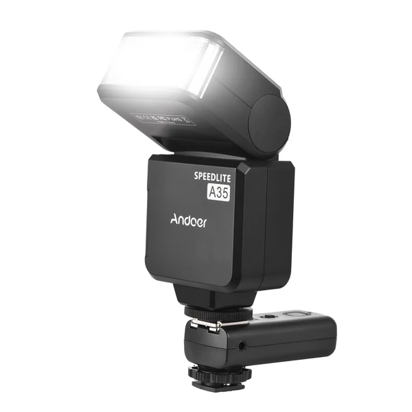 Andoer A35 univerzális fényképezőgép vaku elektronikus Speedlite