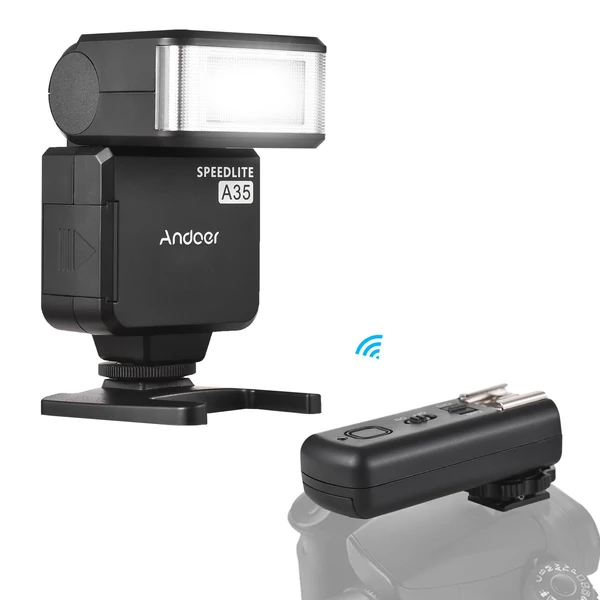 Andoer A35 univerzális fényképezőgép vaku elektronikus Speedlite