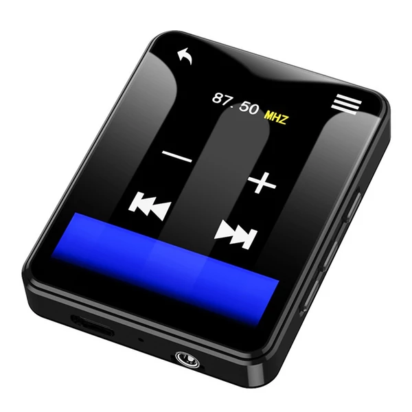 MP3 és MP4 lejátszó hangszóróval, 2,4 hüvelykes teljes érintőképernyős BT - 8GB