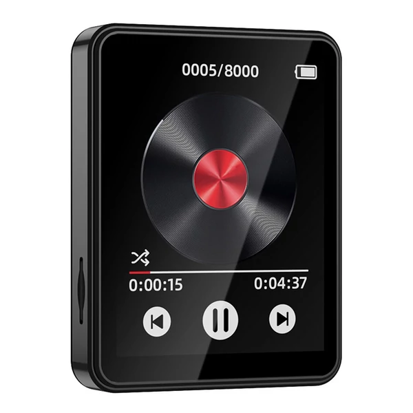 MP3 és MP4 lejátszó hangszóróval, 2,4 hüvelykes teljes érintőképernyős BT - 32GB