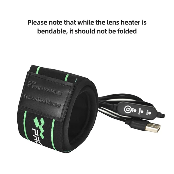 PRO TANLE USB lencsefűtő, 290 mm-es kamera lencsemelegítő