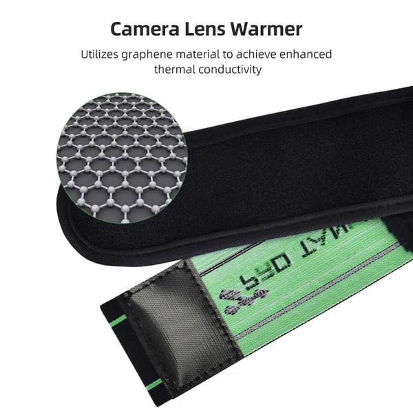 PRO TANLE USB lencsefűtő, 290 mm-es kamera lencsemelegítő
