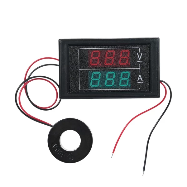 2 az 1 Volt, ampermérő AC 60-500V 100A digitális multiméter áramváltóval