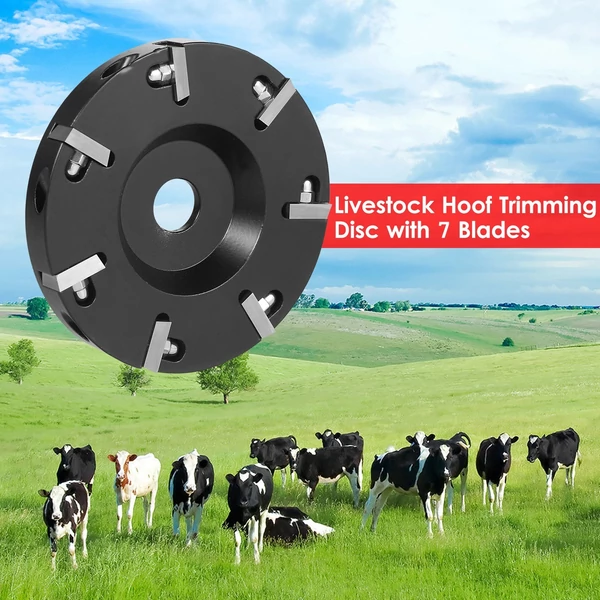 KKmoon Livestock patavágó tárcsa, patacsiszoló tárcsa