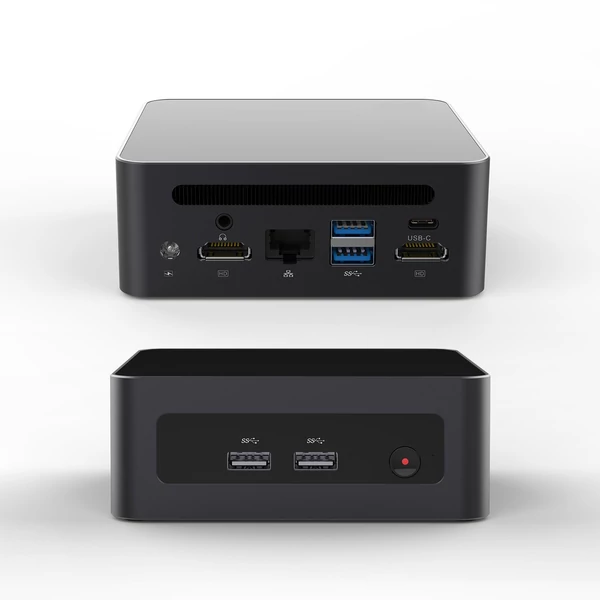 Mini PC Windows 11 AMD Ryzen R5 5600H, 8K 60Hz támogatás, WIFI6 BT5.2 - 8 GB RAM 256 GB SSD