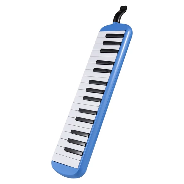 32 billentyűs Melodica Air Piano billentyűzet puha fúvócsővel, fúvókákkal Melodica fúvósok hordtáskával - Kék