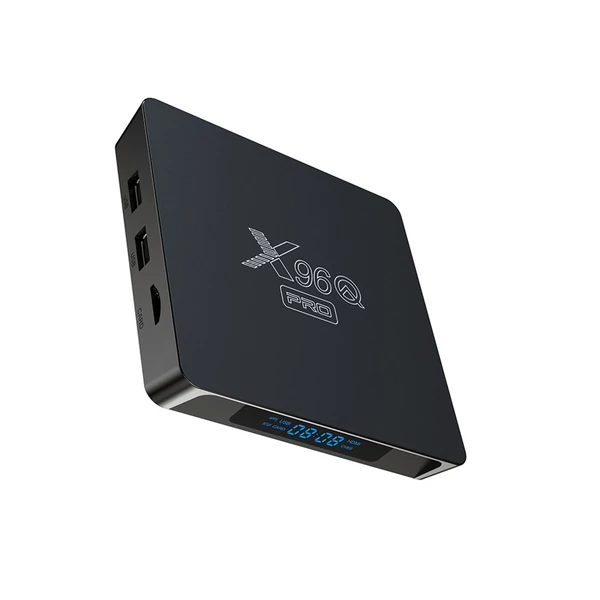 X96Q PRO Android 10.0 Smart TV Box UHD 4K médialejátszó Allwinner H313 - 16GB