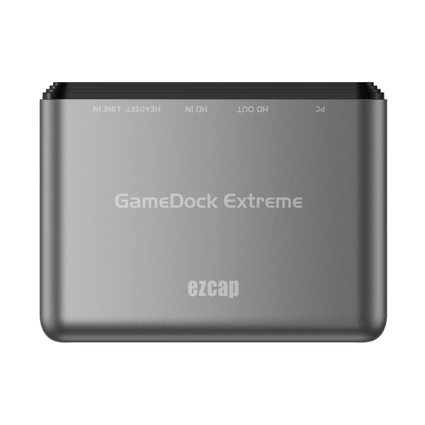ezcap 360B GameDock Extreme HD rögzítőkártya HDR és VRR, RGB Real Color támogatás