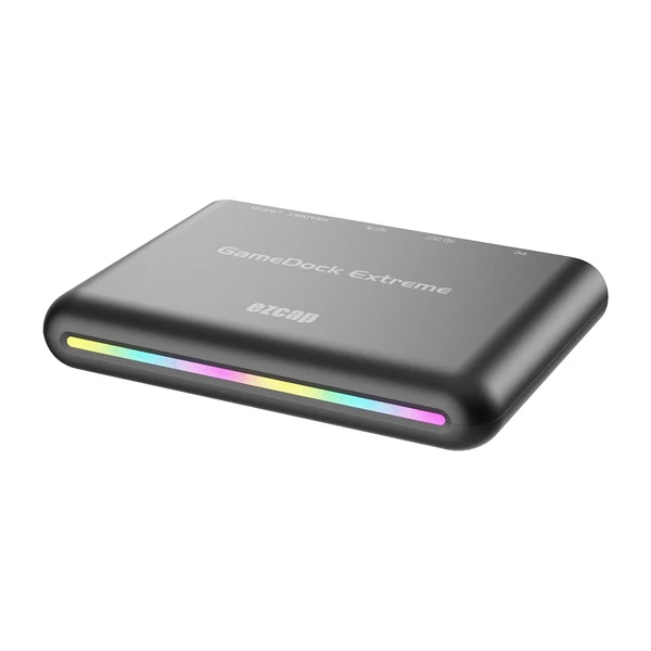 ezcap 360B GameDock Extreme HD rögzítőkártya HDR és VRR, RGB Real Color támogatás