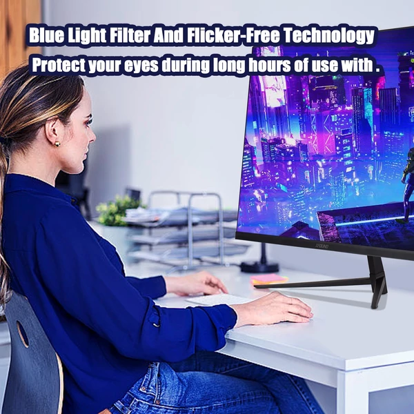 2K játékmonitor, 27 hüvelykes számítógépmonitor Ultra vékony LED 2560x1440 gyors 165HZ - Fehér