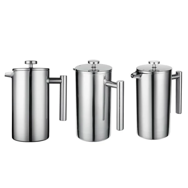 Francia 304 rozsdamentes acél termikus kávéfőző, teafőző 800ml