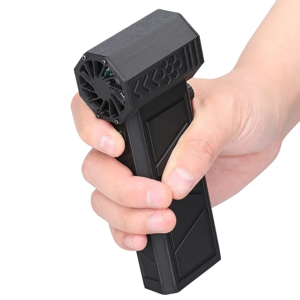 Kézi sugárhajtású ventilátor, 130 000 ford./perc, Erőteljes motoros csatornás turbóventilátor