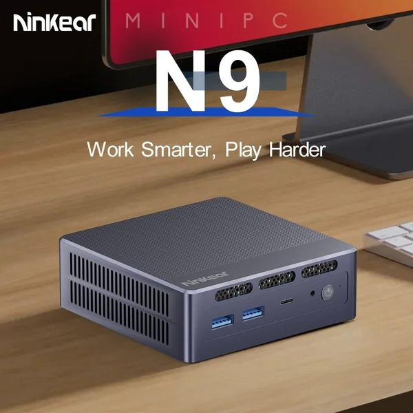 Erőteljes mini PC az Intel 12. generációs N95 processzorával, 8 GB DDR4 256 GB SSD 4K UHD grafikus kártyával