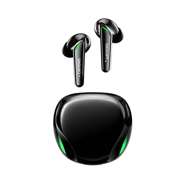 Lenovo XT92 fülhallgató, vezeték nélküli, BT5.3, érintésvezérlés, sztereó hang zajszűrővel - Fekete