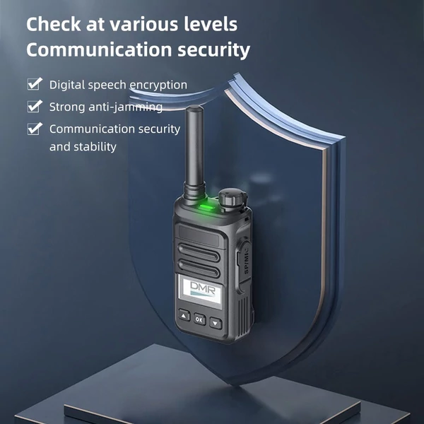 DMR digitális/analóg kétirányú rádiós UHF interfon
