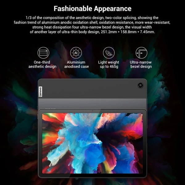 Lenovo Qitian K10 PRO Tablet 4GB+128GB 10,6 hüvelykes képernyő, Android12, BT5.0