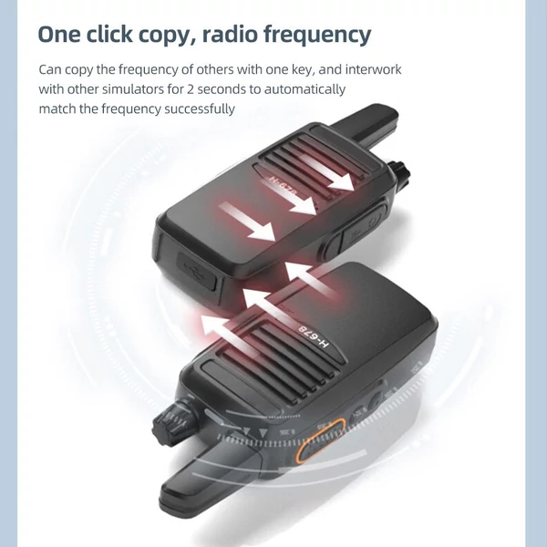 3 W-os analóg kétirányú rádiós UHF dekódoló interfon