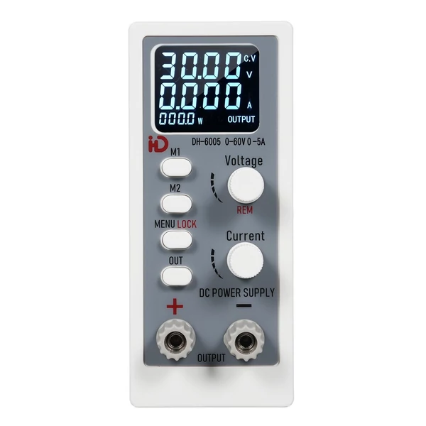 DH-6005 programozható, változó szabályozású egyenáramú tápegység