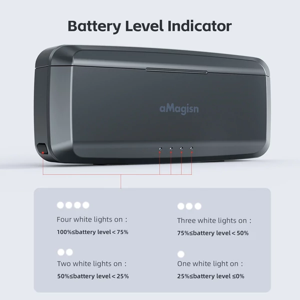 aMagisn AX13 2 foglalatos PD3.0 Fast Charge Power Bank, 7710 mAh kapacitású, 20 W-os akkumulátortöltő