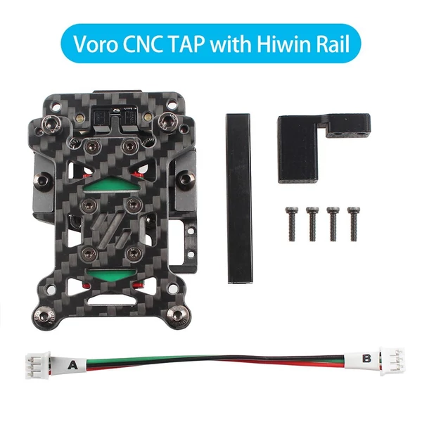 Voro CNC TAP Carbon Fiber Tap Ultra súlyú szerkezet Hiwin Lineáris vezetősínnel