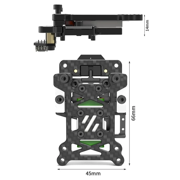 Voro CNC TAP Carbon Fiber Tap Ultra súlyú szerkezet Hiwin Lineáris vezetősínnel
