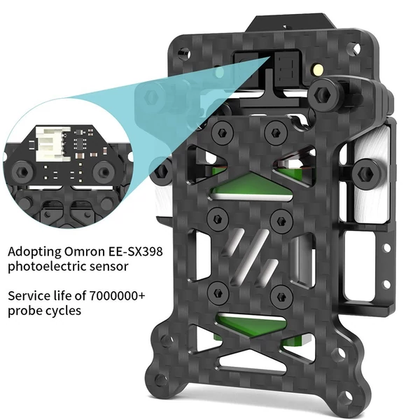 Voro CNC TAP Carbon Fiber Tap Ultra súlyú szerkezet lineáris vezetősínnel