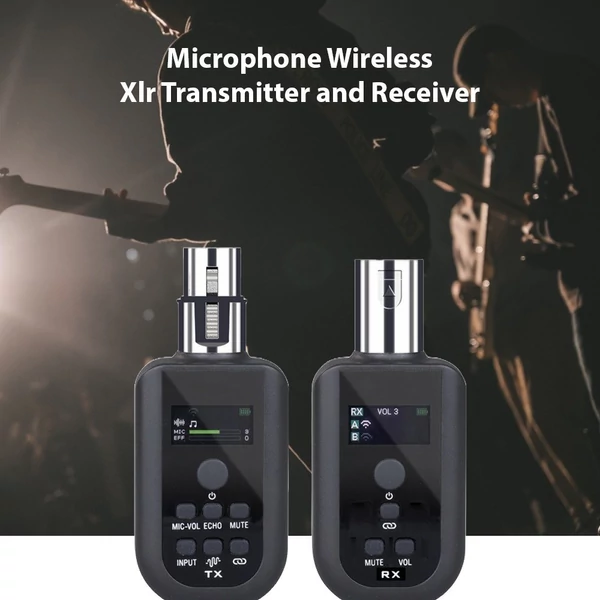 SL-100 mikrofon, vezeték nélküli XLR adó és vevő UHF vezeték nélküli mikrofonrendszer