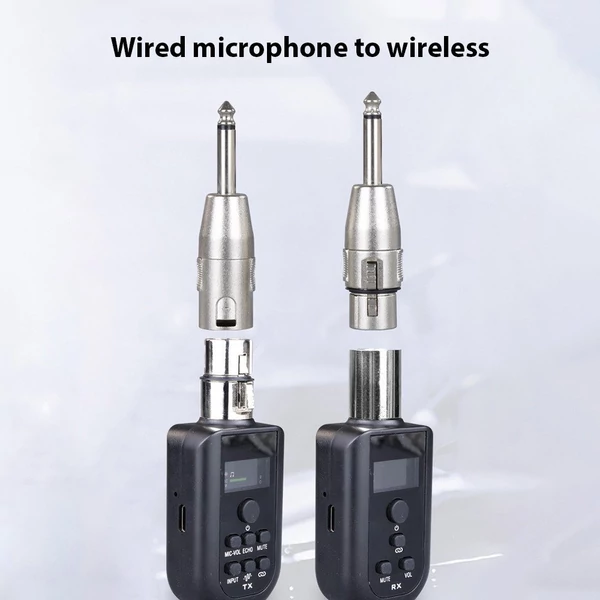 SL-100 mikrofon, vezeték nélküli XLR adó és vevő UHF vezeték nélküli mikrofonrendszer